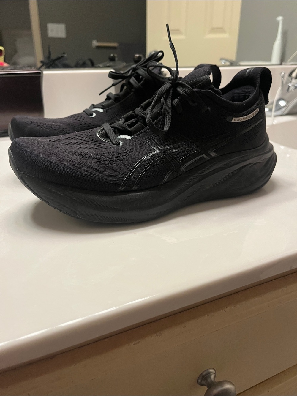 ASICS Women's Black Running Shoes